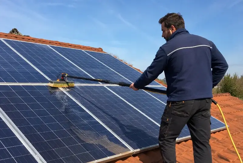 Nettoyage et entretien de panneaux solaires à Corpe