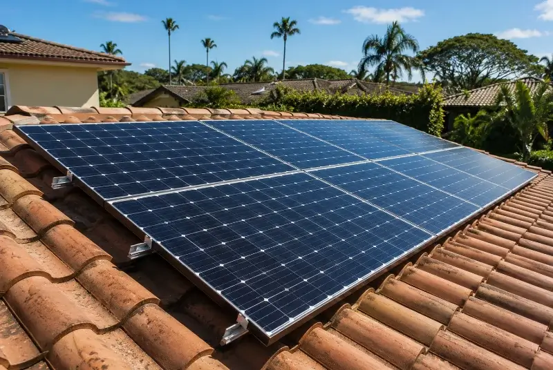 Installation de panneaux solaires à Corpe